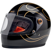Casco Gringo S — Talla S, negro brillante